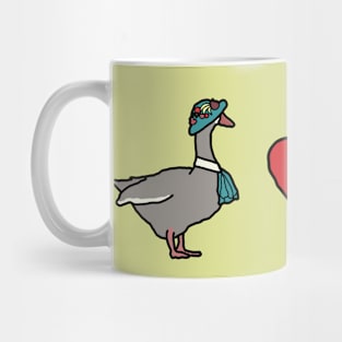 Girl Geese in Love Mug